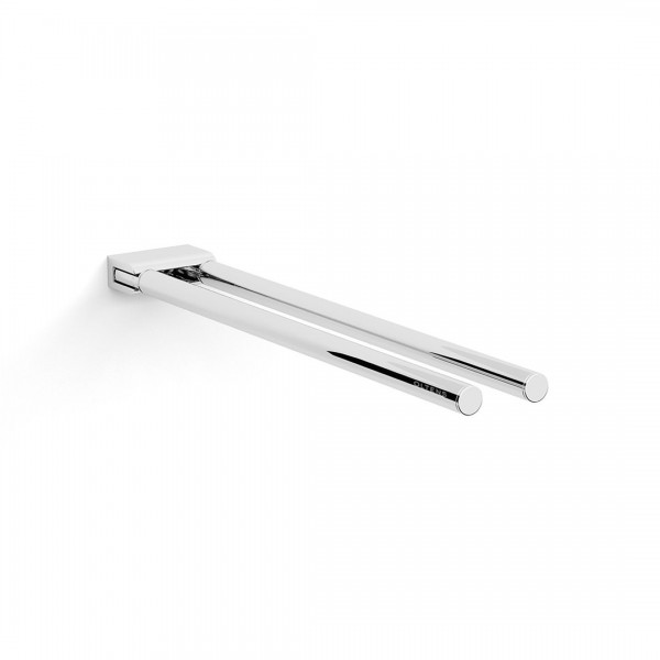 Oltens Vernal wieszak na ręcznik 33 cm dwuramienny ruchomy chrom 80110100