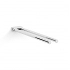 Oltens Vernal wieszak na ręcznik 33 cm dwuramienny ruchomy chrom 80110100