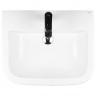 Oltens Vernal umywalka 56x45 cm wisząca z powłoką SmartClean biała 41502000