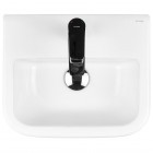 Oltens Vernal umywalka 40x32,5 cm wisząca z powłoką SmartClean biała 41503000