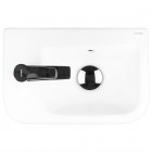 Oltens Vernal umywalka 37x24,5 cm wisząca lewa z powłoką SmartClean biała 41504000