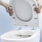 Oltens Vernal miska WC wisząca PureRim z deską wolnoopadającą 42006000