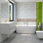 Oltens Vernal umywalka 81x46 cm meblowa prostokątna biała 41206000