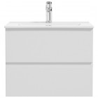 Oltens Vernal szafka 60 cm podumywalkowa wisząca biały połysk 60002000