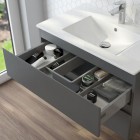 Oltens Vernal szafka 60 cm podumywalkowa wisząca grafit 60000400