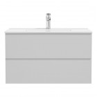 Oltens Vernal szafka 60 cm podumywalkowa wisząca szary mat 60000700