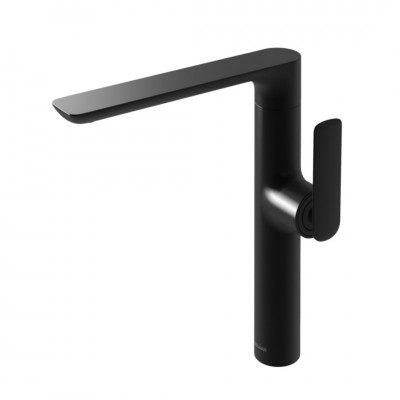 Kohlman Experience Black bateria umywalkowa wysoka czarny mat QB175EB