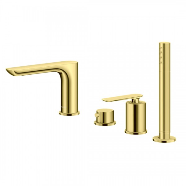 Kohlman Experience Gold bateria wannowa złoty połysk QB244EGD