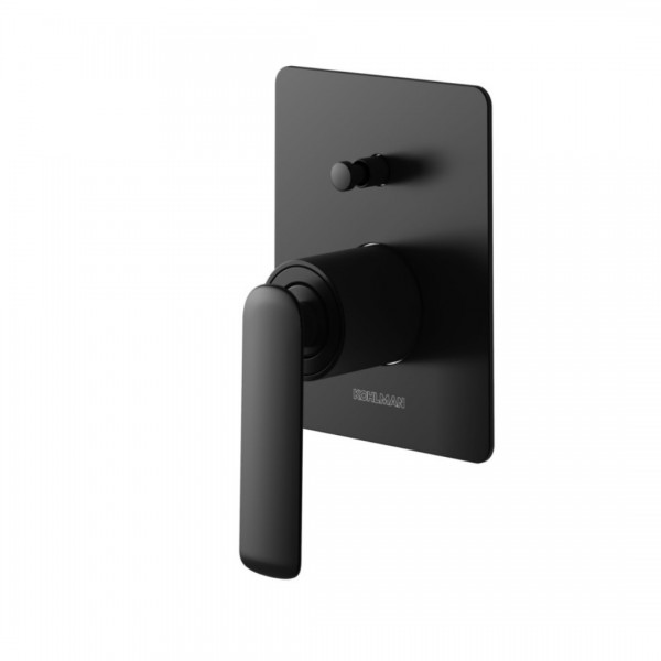 Kohlman Experience Black bateria wannowo-prysznicowa podtynkowa czarny mat QW210EB