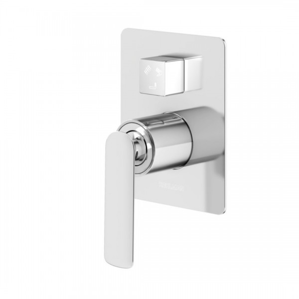 Kohlman Experience bateria wannowo-prysznicowa podtynkowa 3 wyjścia chrom