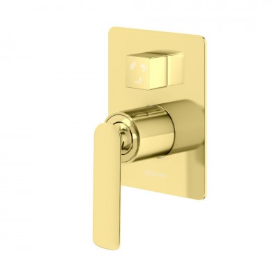 Kohlman Experience Gold bateria wannowo-prysznicowa podtynkowa 3 wyjścia złota