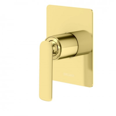 Kohlman Experience Gold bateria prysznicowa podtynkowa złoty połysk QW220EGD