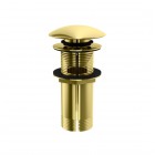 Kohlman Experience Gold korek klik-klak do umywalki złoty połysk