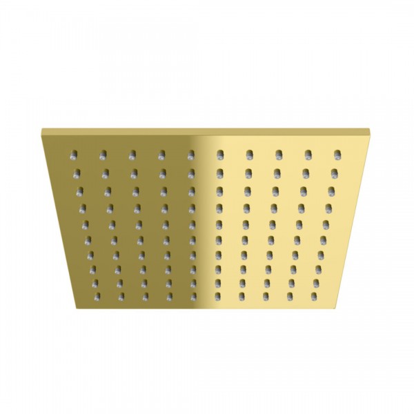 Kohlman deszczownica kwadratowa 25x25 cm złoty połysk Q25EGD