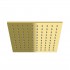 Kohlman deszczownica kwadratowa 25x25 cm złoty połysk Q25EGD