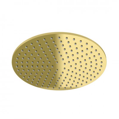 Kohlman deszczownica okrągła 25 cm złoty połysk R25EGD