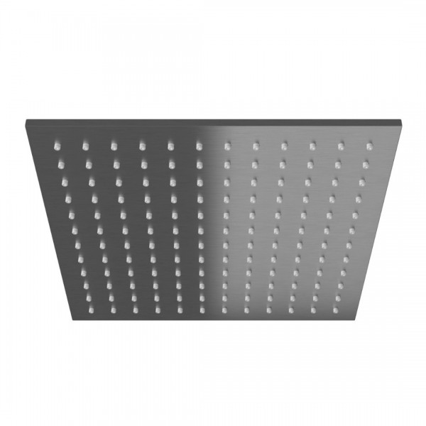 Kohlman deszczownica kwadratowa 30x30 cm szczotkowany grafit Q30EG