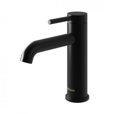 Kohlman Axel Black bateria umywalkowa czarny mat QB105AB