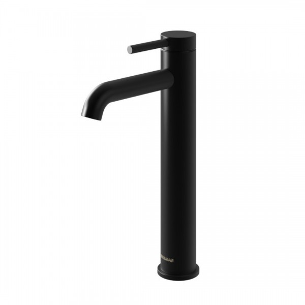 Kohlman Axel Black bateria umywalkowa wysoka czarny mat QB170AB