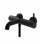 Kohlman Axel Black bateria wannowa czarny mat QW110AB