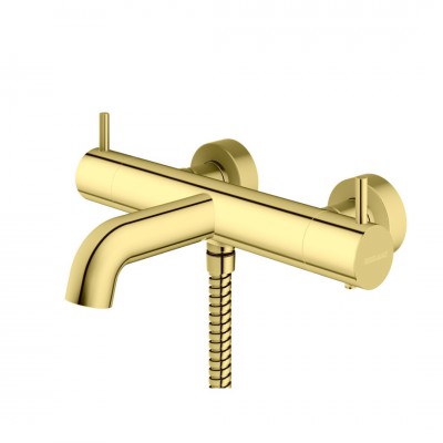 Kohlman Axel Gold bateria wannowa termostatyczna złota QW710AGD