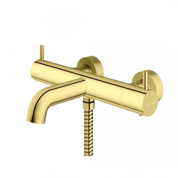 Kohlman Axel Gold bateria wannowa termostatyczna złota QW710AGD