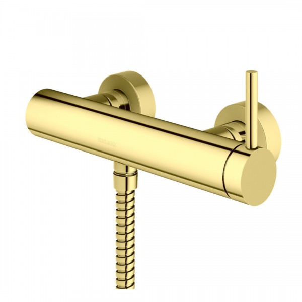 Kohlman Axel Gold bateria prysznicowa ścienna złota QW120AGD