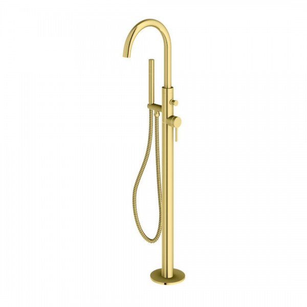 Kohlman Axel Gold bateria wannowa wolnostojąca złota QF1165AGD