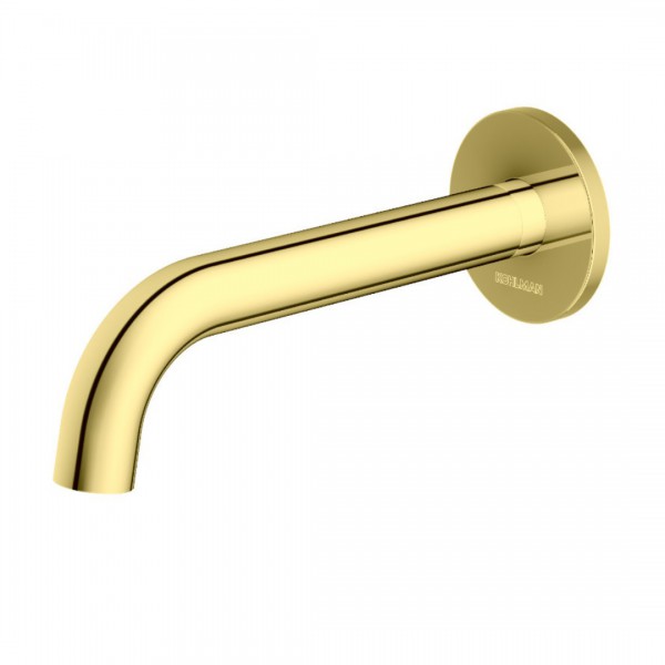 Kohlman Axel Gold wylewka wannowa 20 cm złota QW230AGD