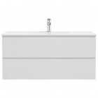 Oltens Vernal umywalka z szafką 100 cm biała 68004000