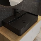 Oltens Molle bateria umywalkowa czarny mat 32200300