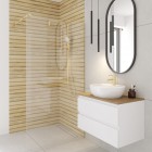 Oltens Molle bateria umywalkowa złoty połysk 32200800