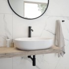 Oltens Molle bateria umywalkowa wysoka czarny mat 32400300