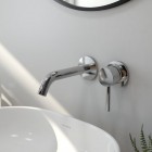 Oltens Molle bateria umywalkowa podtynkowa wylewka 17,6 cm chrom 32100100