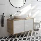 Oltens Molle bateria umywalkowa podtynkowa wylewka 17,6 cm chrom 32100100