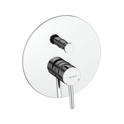 Oltens Molle bateria wannowo-prysznicowa podtynkowa chrom 34100100