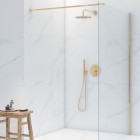 Oltens Molle bateria wannowo-prysznicowa podtynkowa złoty połysk 34100800
