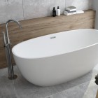 Oltens Molle bateria wannowa wolnostojąca chrom 34300100