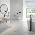 Oltens Gulfoss haczyk na ręcznik czarny mat 80001300