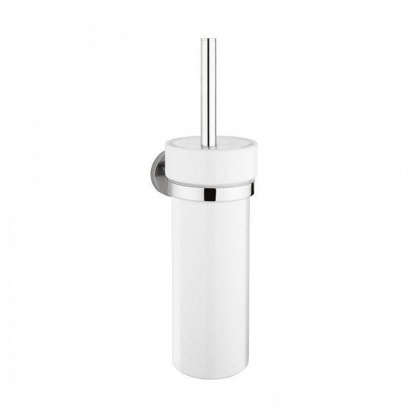 Oltens Gulfoss szczotka do WC wisząca z uchwytem biała ceramika/chrom 82101000