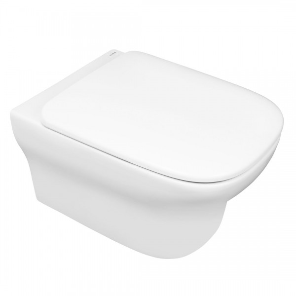 Oltens Gulfoss miska WC wisząca PureRim z deską wolnoopadającą Slim 42009000