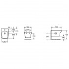Oltens Gulfoss bidet wiszący biały 46003000