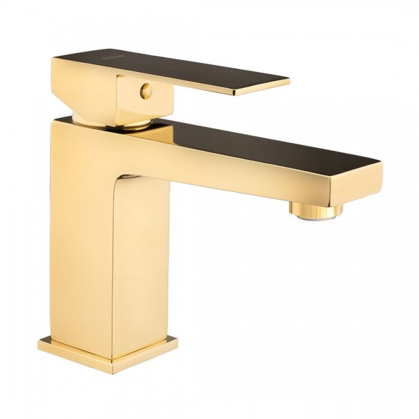 Oltens Gota bateria umywalkowa złoty połysk 32201800