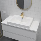 Oltens Gota bateria umywalkowa złoty połysk 32201800