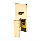 Oltens Gota bateria wannowo-prysznicowa podtynkowa złoty połysk 34101800