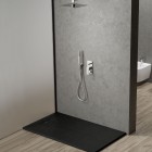 Oltens Gota bateria wannowo-prysznicowa podtynkowa czarny mat 34101300