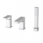 Oltens Gota bateria wannowa 3-otworowa chrom 34201100