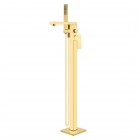 Oltens Gota bateria wannowa wolnostojąca złoty połysk 34301800