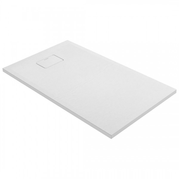 Oltens Bergytan brodzik prostokątny 120x70 cm RockSurface biały 15102000