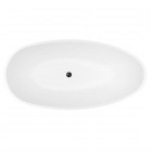 Oltens Daven wanna wolnostojąca 160x80 cm owalna akrylowa biała 12009000